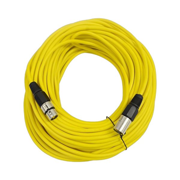 100ft XLR Cable (Yellow)